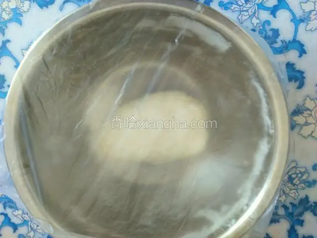晾凉后和成面团，揉光滑醒面（约15-20分钟）。