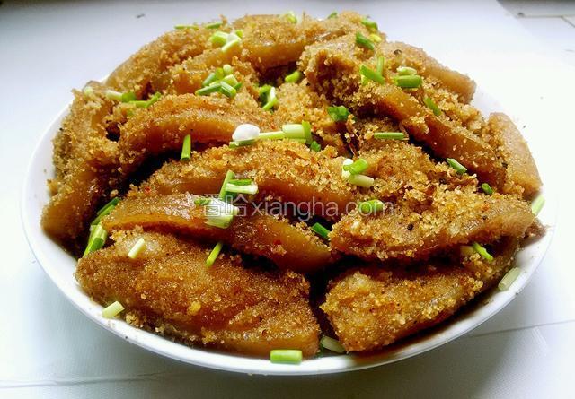 小米粉蒸肉