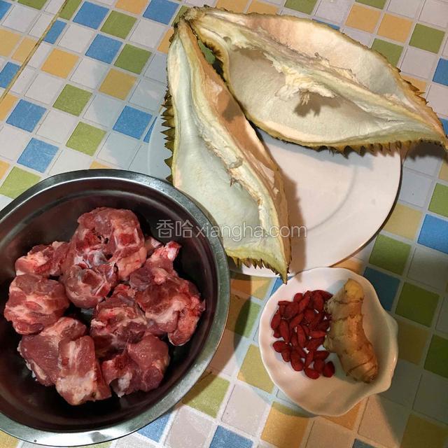 准备所需食材