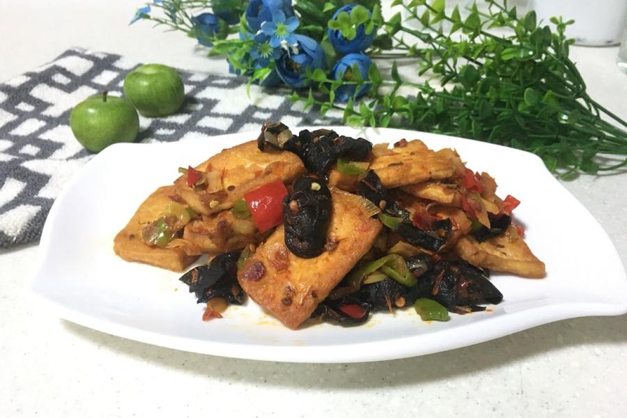 干锅豆腐
