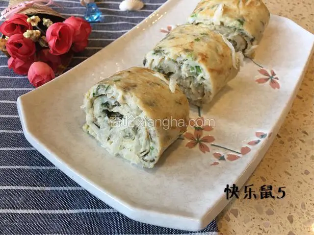 装盘。
