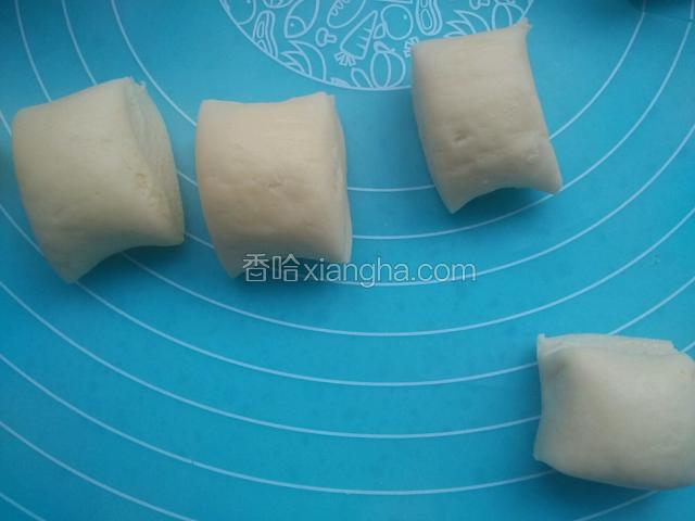 分成大小一样的剂子