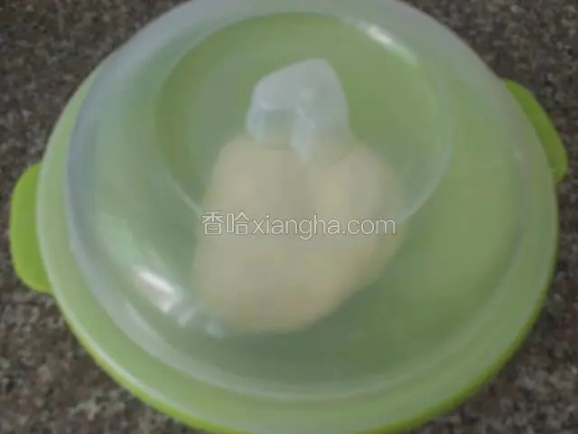 用盖子盖好或者湿布盖或者保鲜膜，放温暖处发酵；