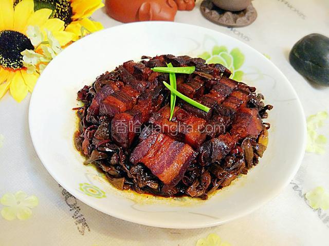 干豆角蒸肉