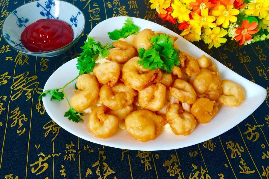 油炸虾仁