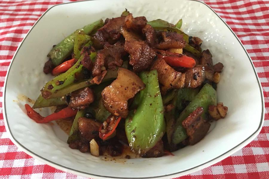 豆豉回锅肉
