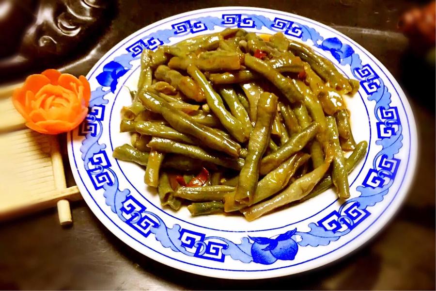 油焖豇豆