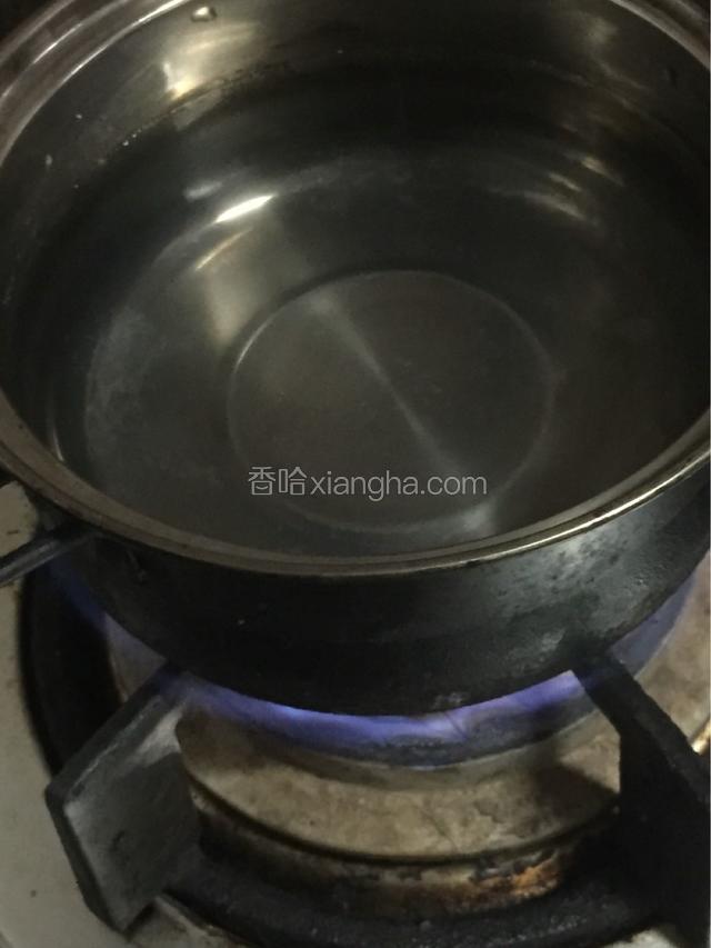 烧一锅加水，水开了加入饺子（我中是煮的10个以内饺子的水量）