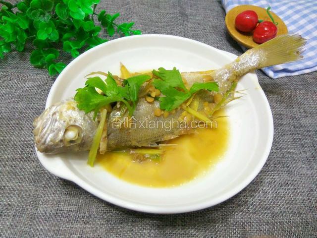 酱焖黄花鱼