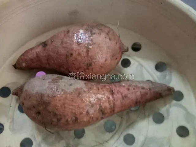 番薯洗净