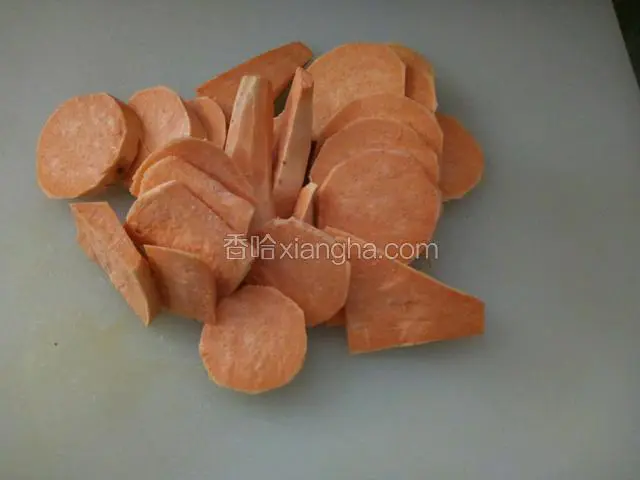 切成大小适中的片状
