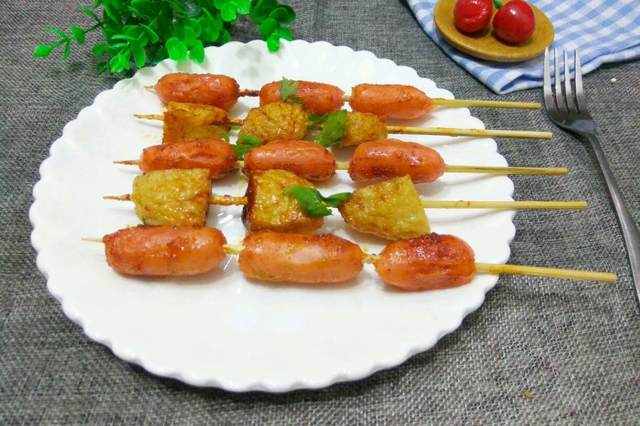 微波炉烤串