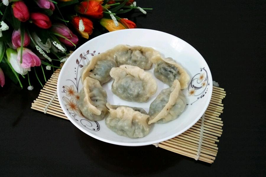 菠菜馅饺子