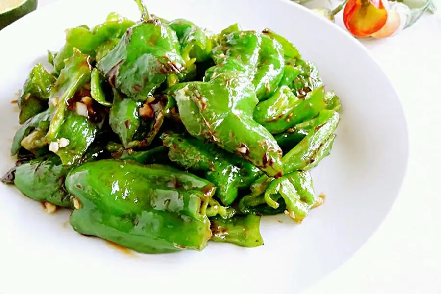 清炒青椒