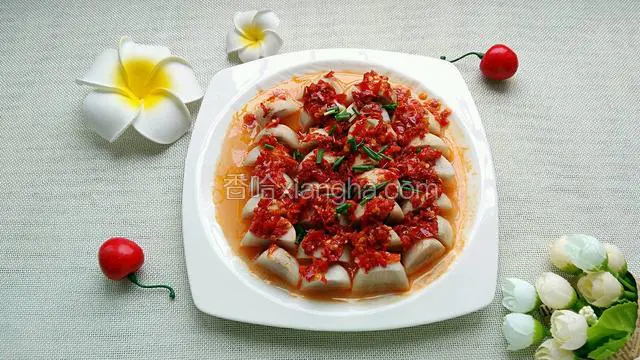 剁椒蒸芋头