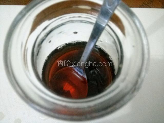 加苹果醋搅拌均匀