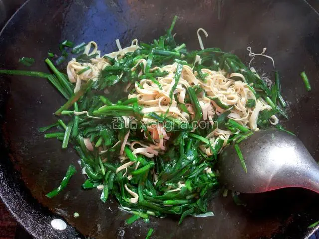 快速翻炒20秒