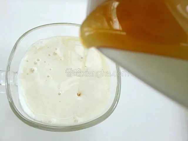 加入蜂蜜
