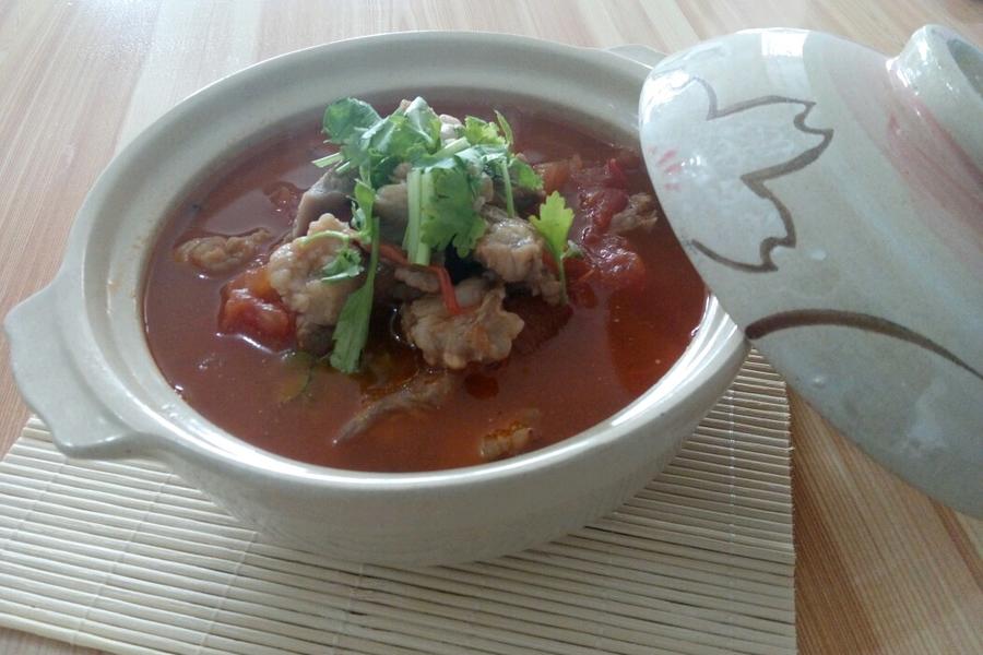 砂锅牛腩柿子