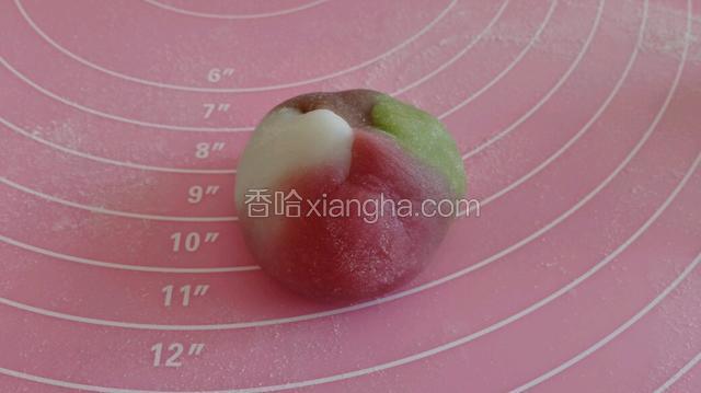 包完之后的样子。