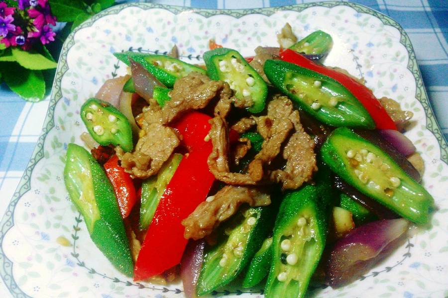 秋葵牛肉