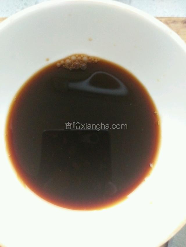 盐，生抽，醋调成料汁