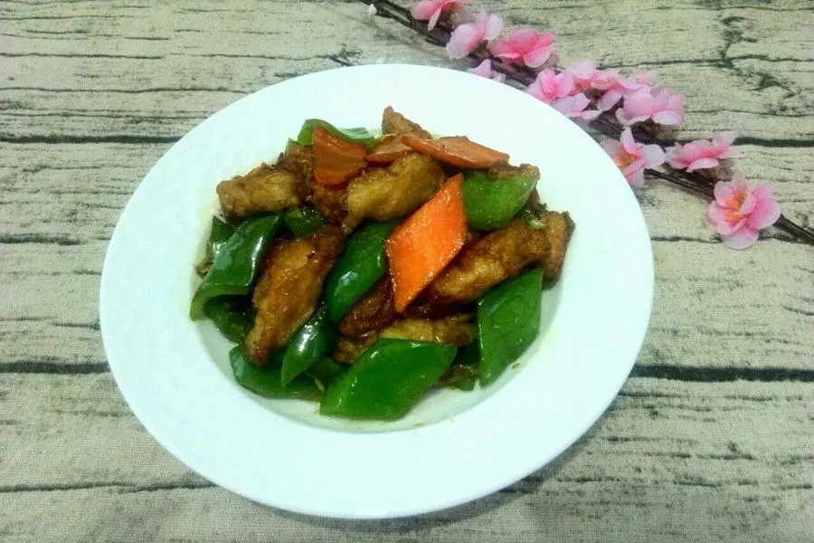 青椒烧茄子