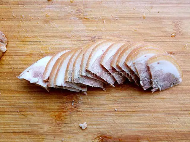 酱肘子肉切片