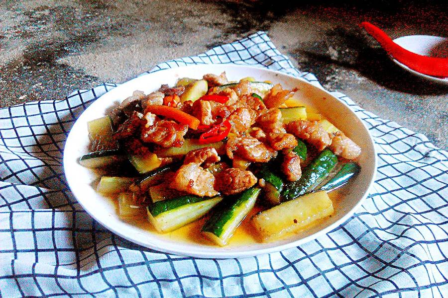 爆炒猪肉片