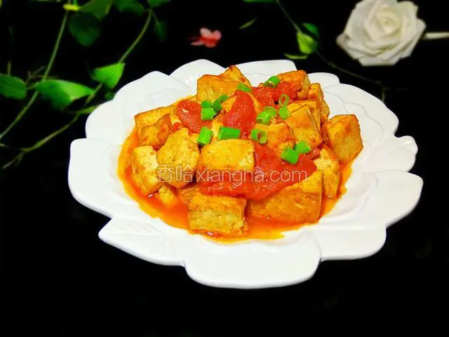豆腐炒西红柿