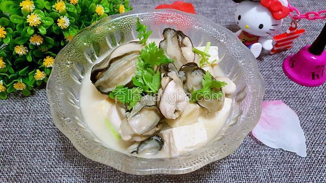 海蛎焖豆腐