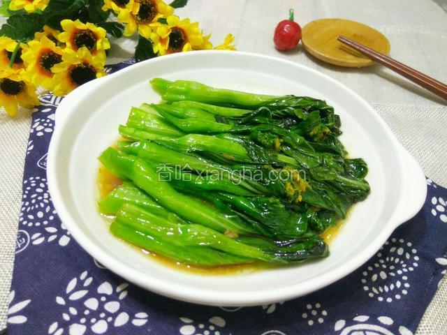 爆炒油菜