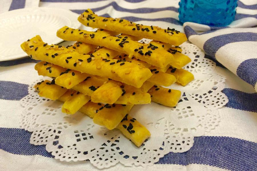 红薯芝麻脆棒
