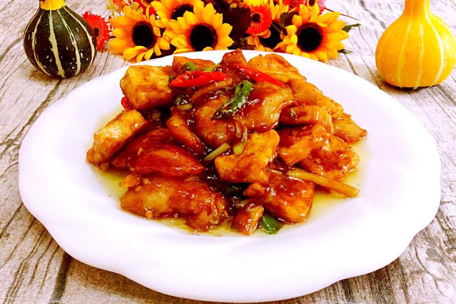 鱼烧豆腐