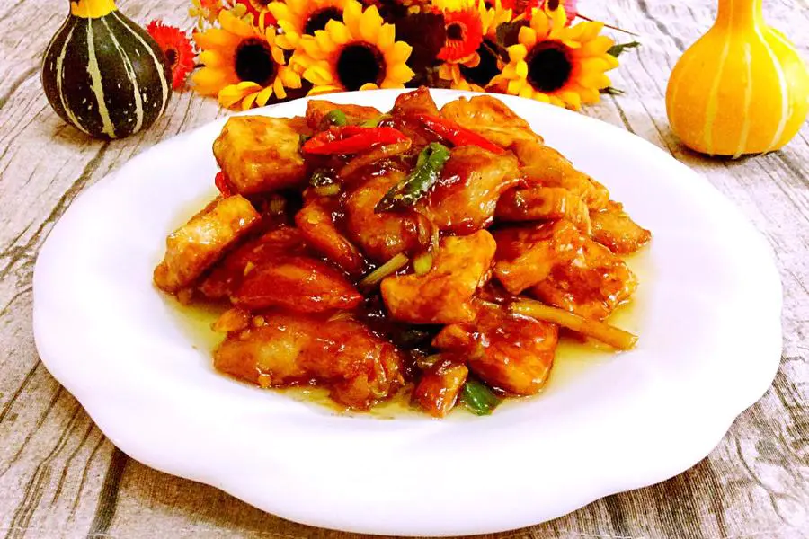 鱼烧豆腐