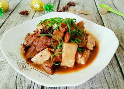 豆腐炖牛肉