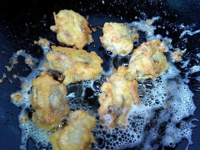 炸致两面都金黄酥脆即可