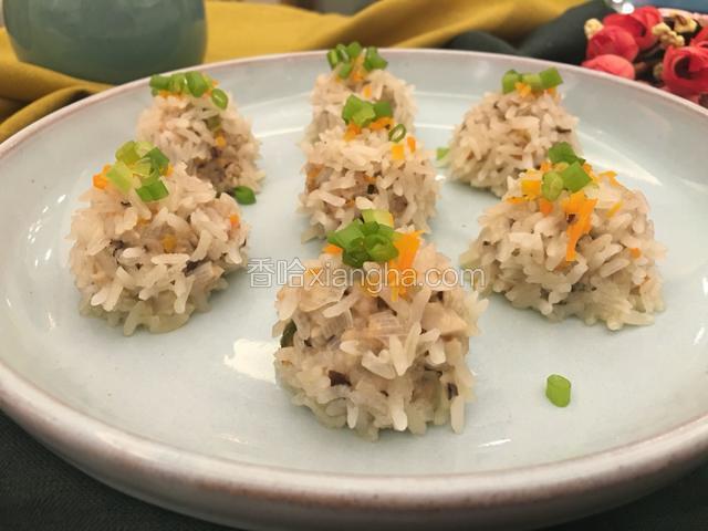 蒸糯米丸子
