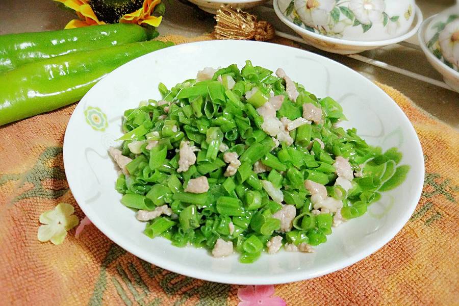 炒空心菜梗