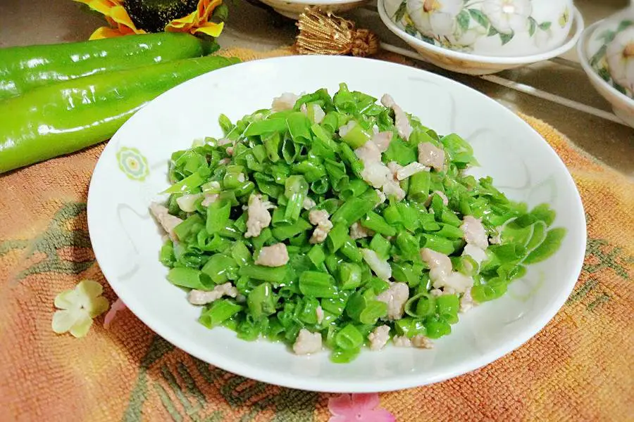 炒空心菜梗