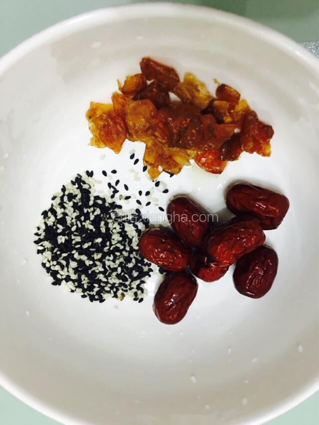 准备好食材