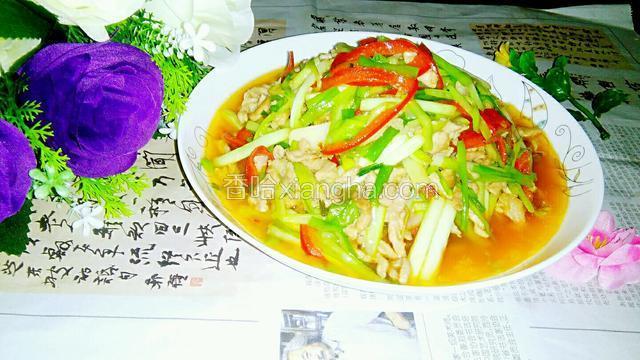 韭黄肉丝