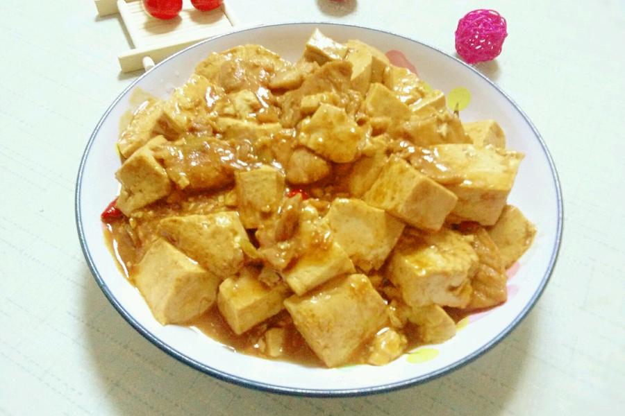 猪肉炒豆腐
