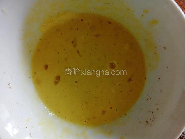 加少许水调成糊