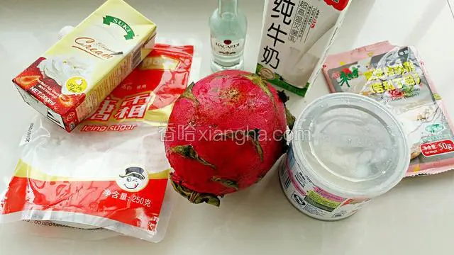 准备好所需食材。