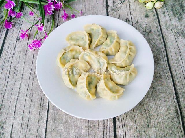 韭菜鸡蛋馅水饺