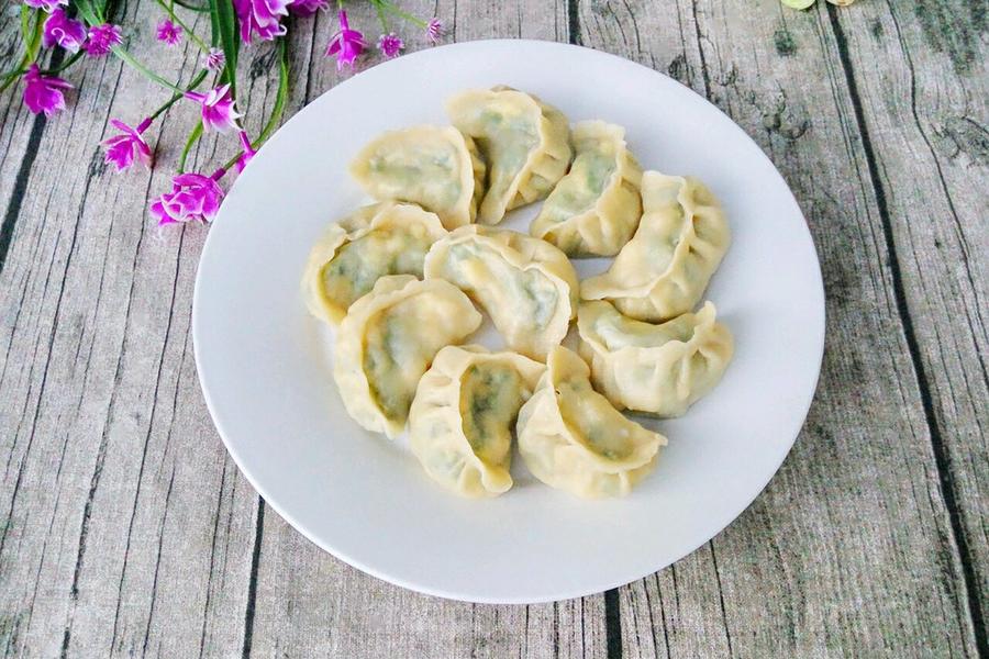 韭菜鸡蛋馅水饺