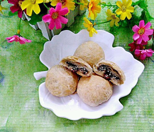 玫瑰鲜花饼