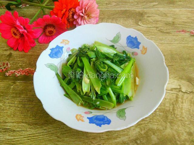 清炒油菜