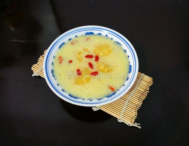 红薯小米粥